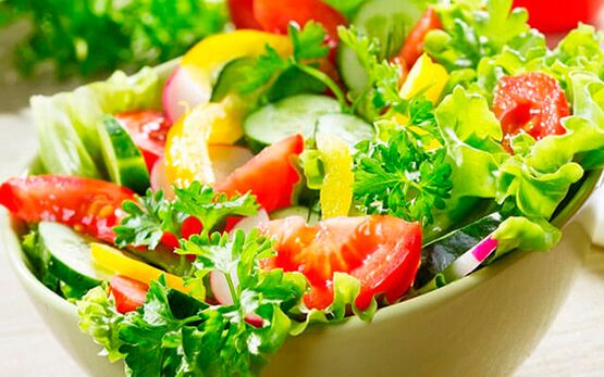 Gemüsesalat gegen Prostatitis